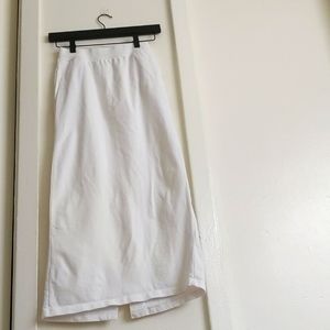 Zara white skirt